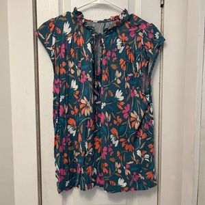 Loft floral shirt